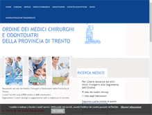 Tablet Screenshot of ordinemedicitn.org